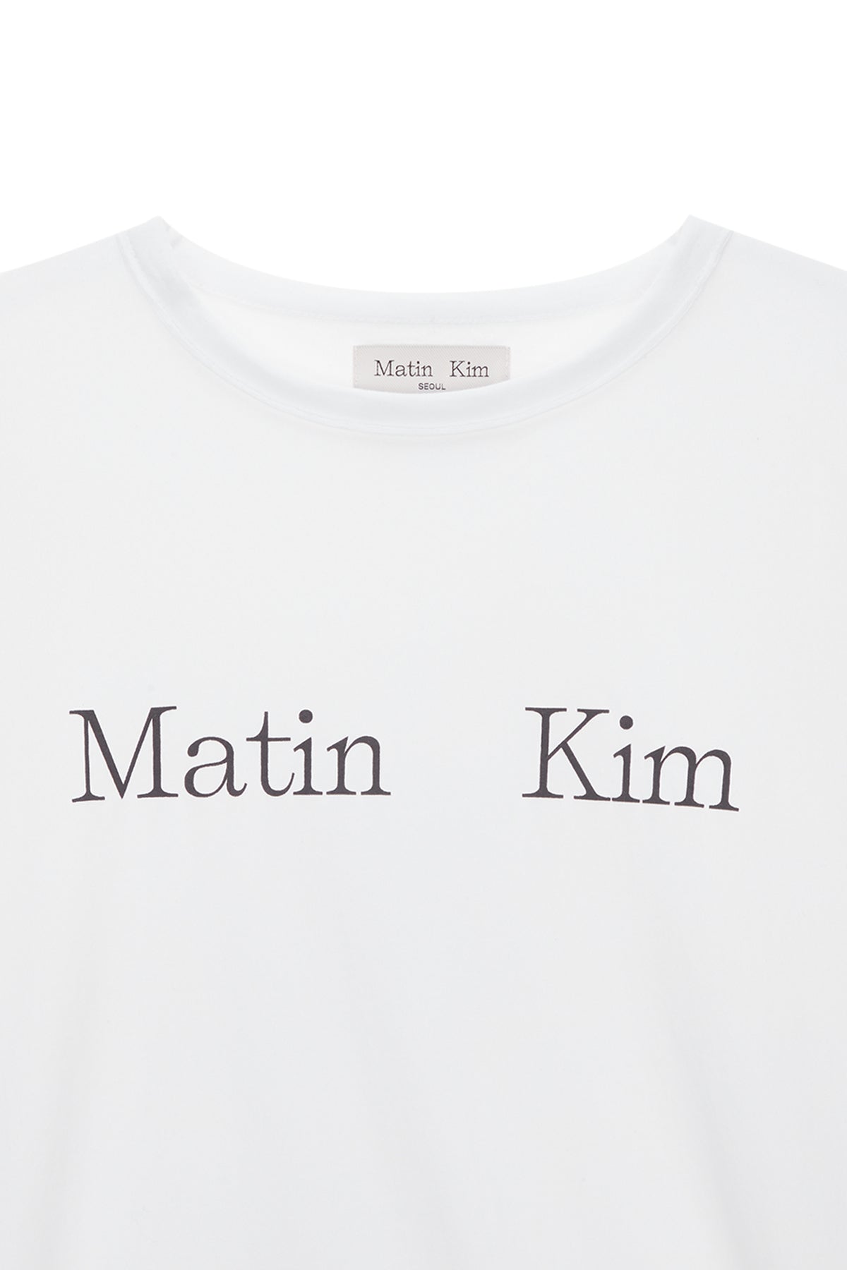 MATIN LOGO TOP IN WHITE (直播價至今晚23:59)