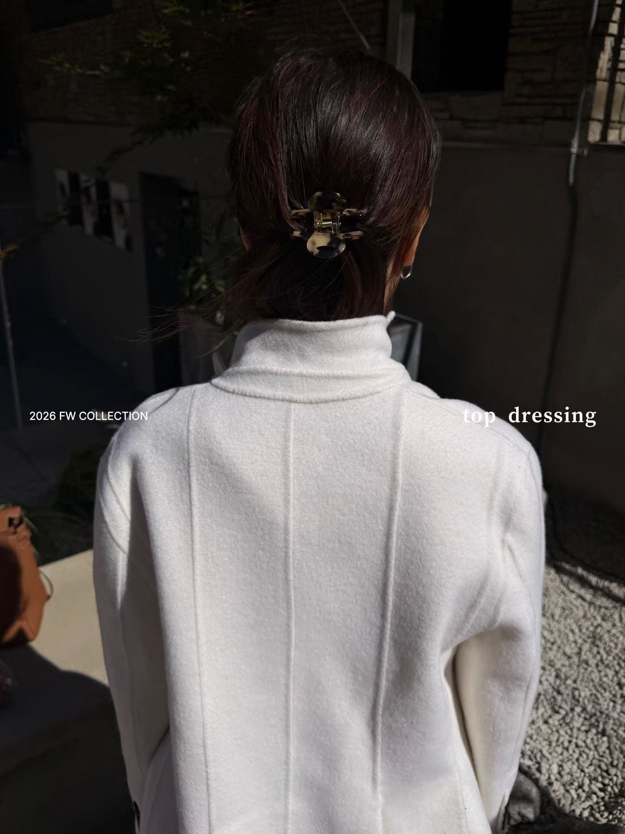 Deluxe Back Pleated Handmade Wool Coat (29-31Oct超抵價$1780, 之後批發價$1890)