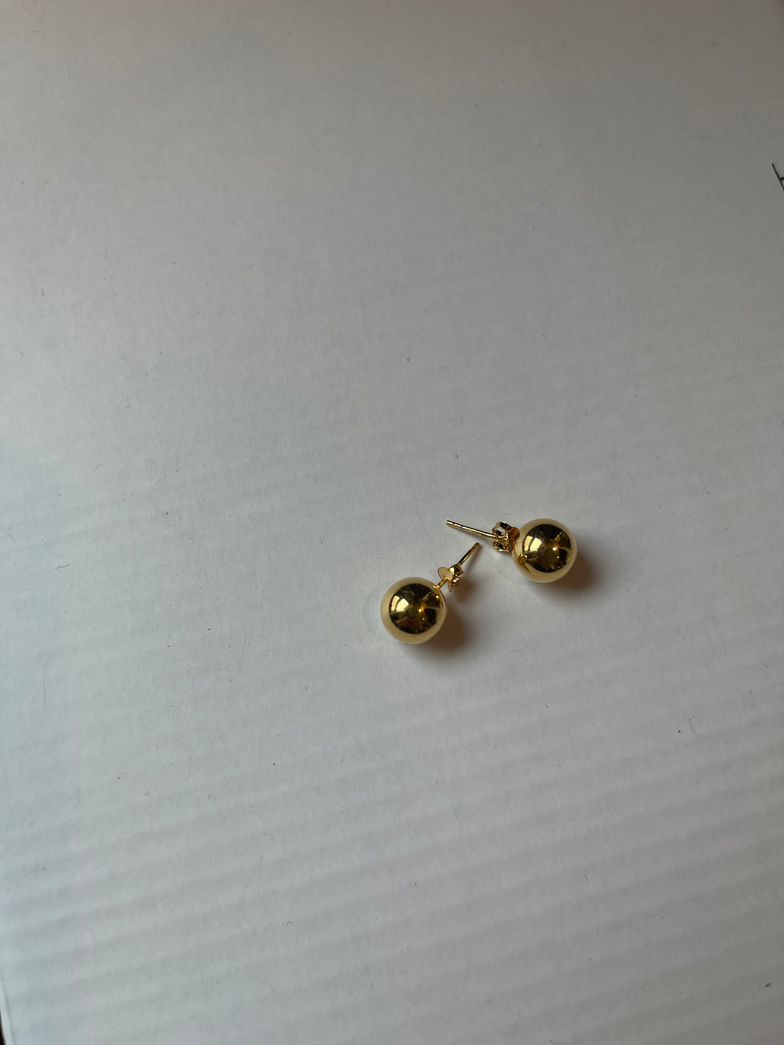 WS2023MAR241 (8M Beads Earrings Gold)