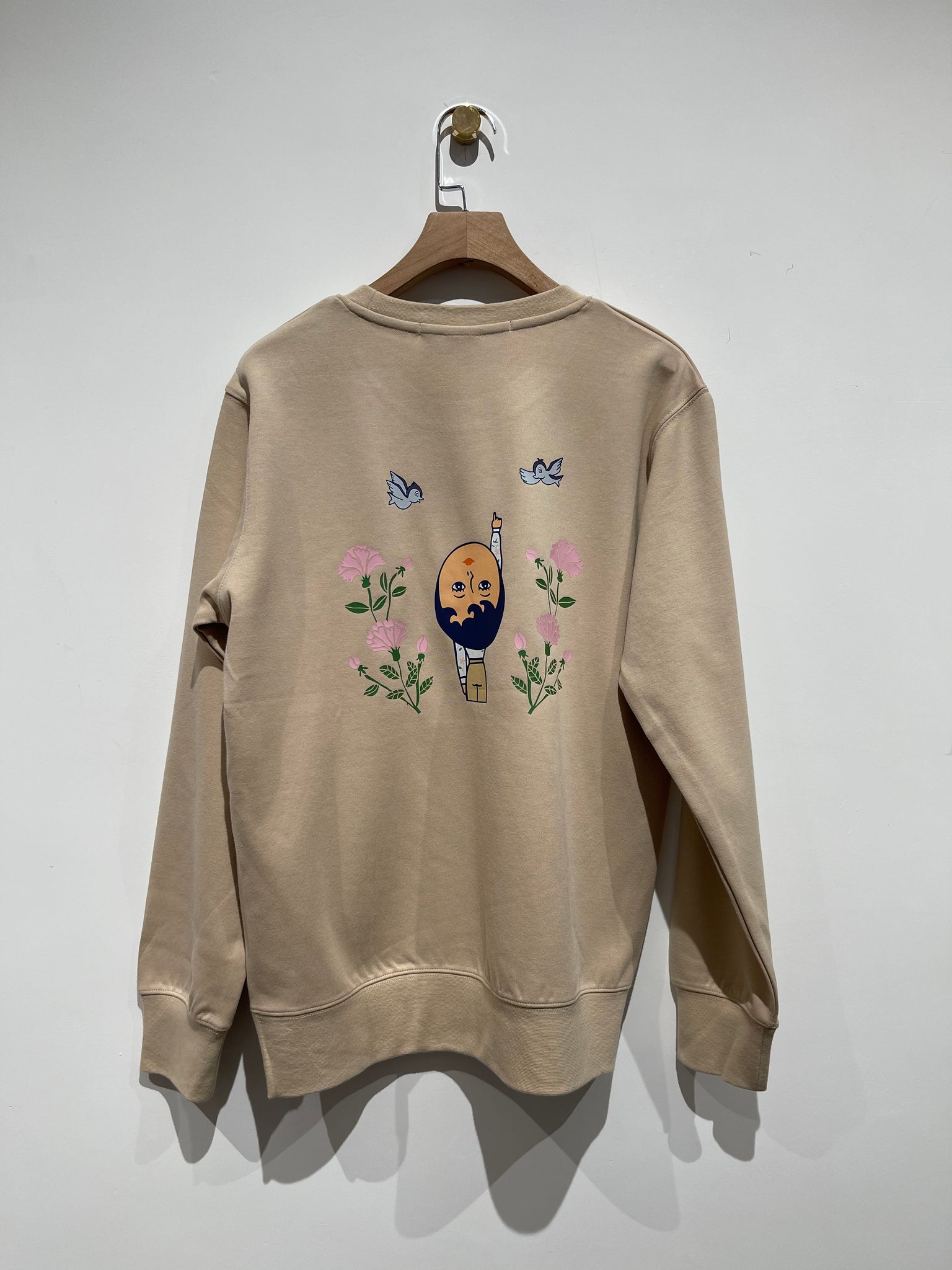 1537 Flower Aurore Sweater Beige