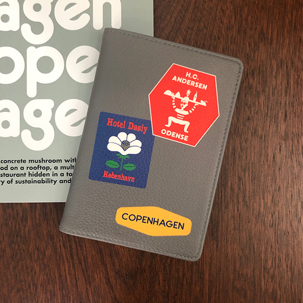 Passport Case Ver.5  Tabom Copenhagen - whoami