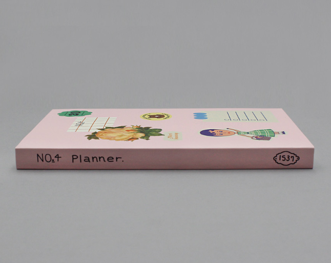 No.4 Planner Pink - whoami