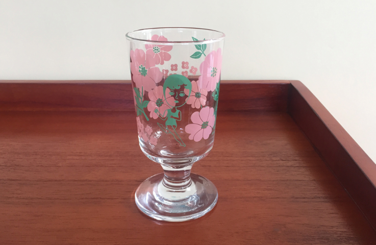 Glass Cup Champ De Fleurs - whoami