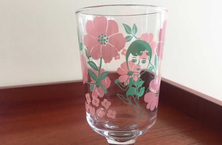 Glass Cup Champ De Fleurs - whoami