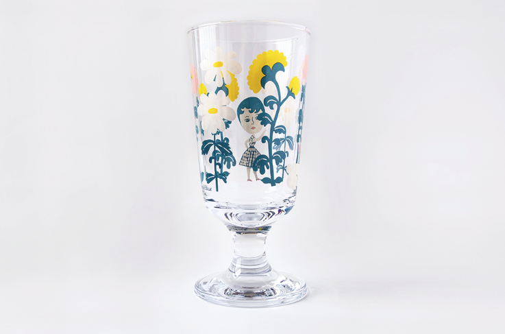 Glass Cup Large Aurore Fairy Tale - whoami