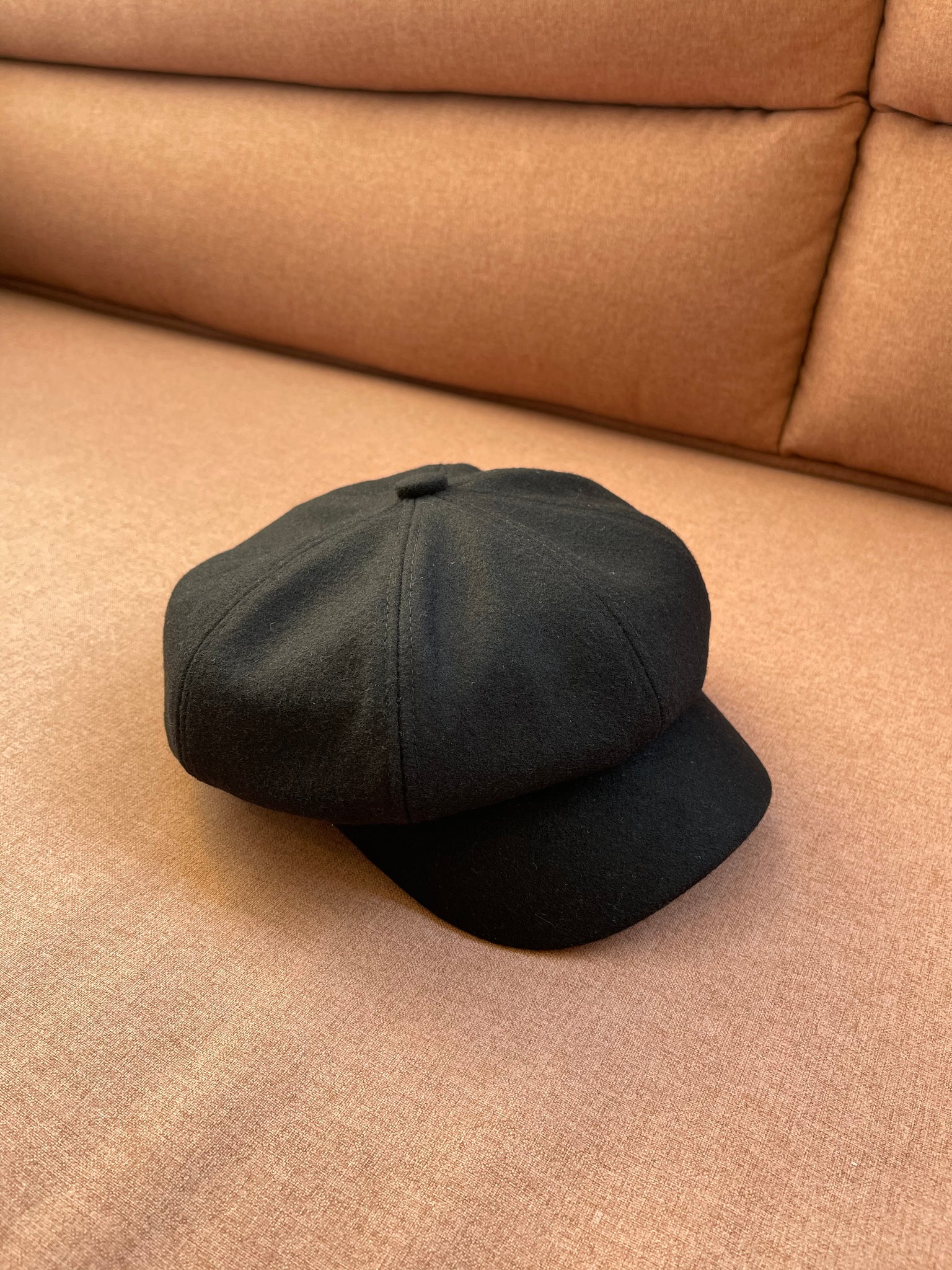 Quality Cap Boy Hat Black