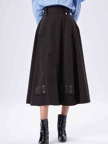 Structural Hidden Glammer Skirt Black