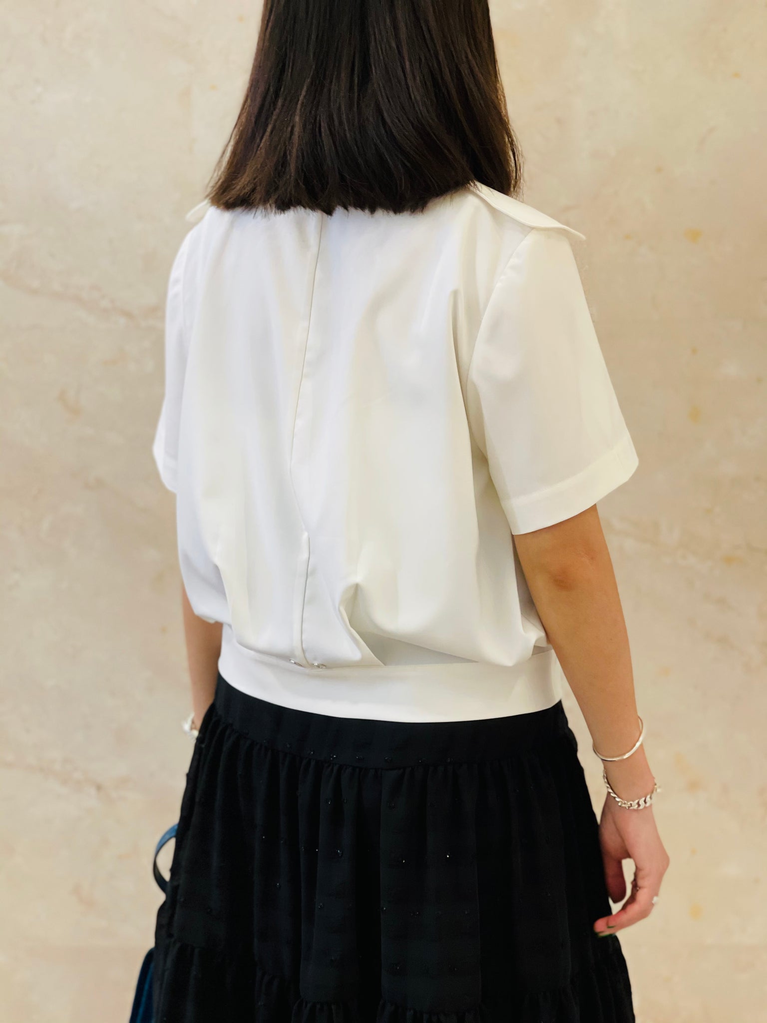 Two Ways Shou You More Blouse Ivory