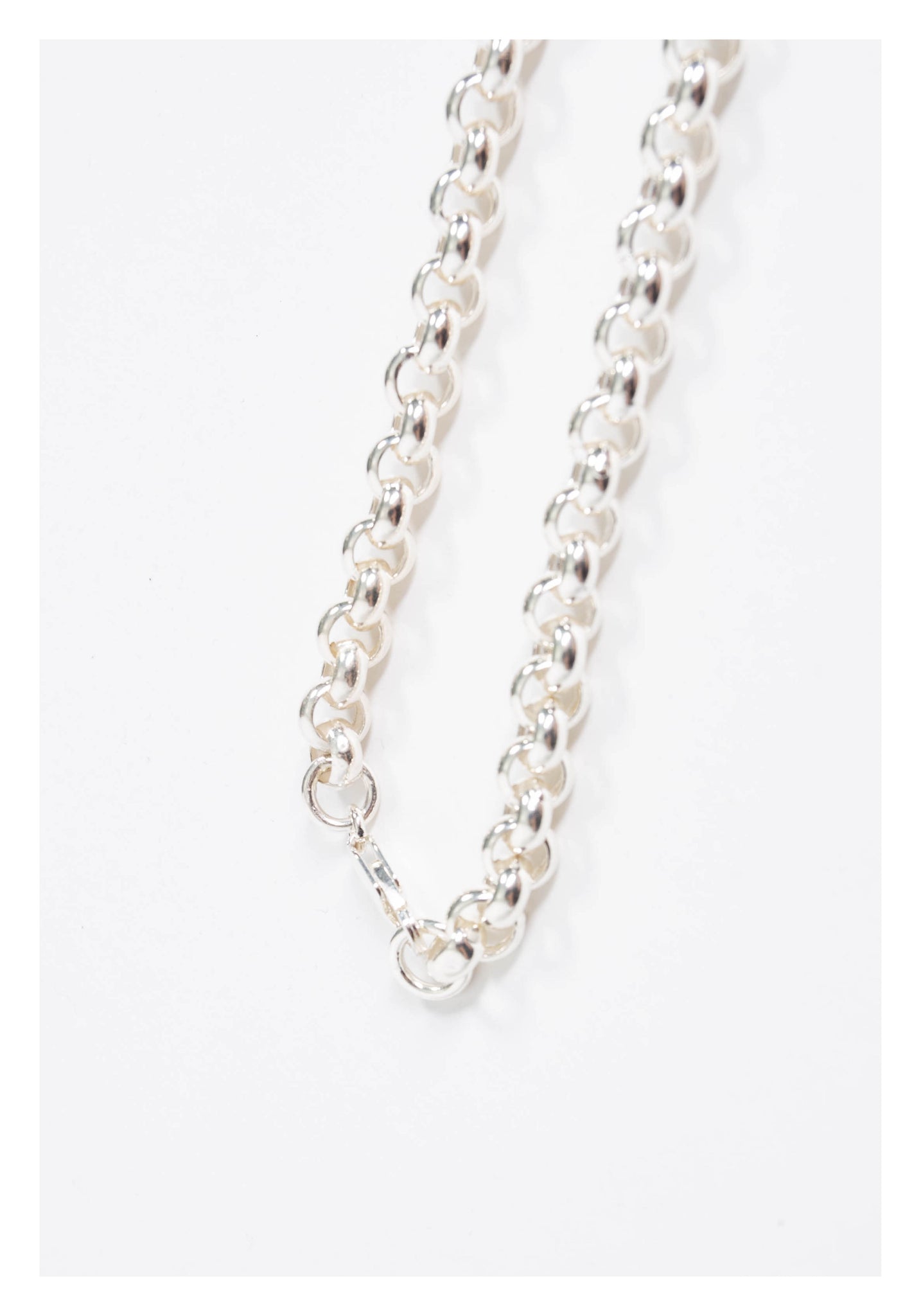 925 Silver 3D Chain Necklace