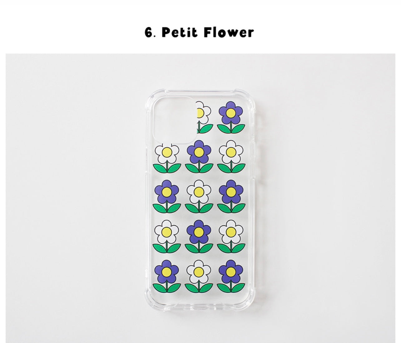 Tank Gel Phone Case Petit Flower
