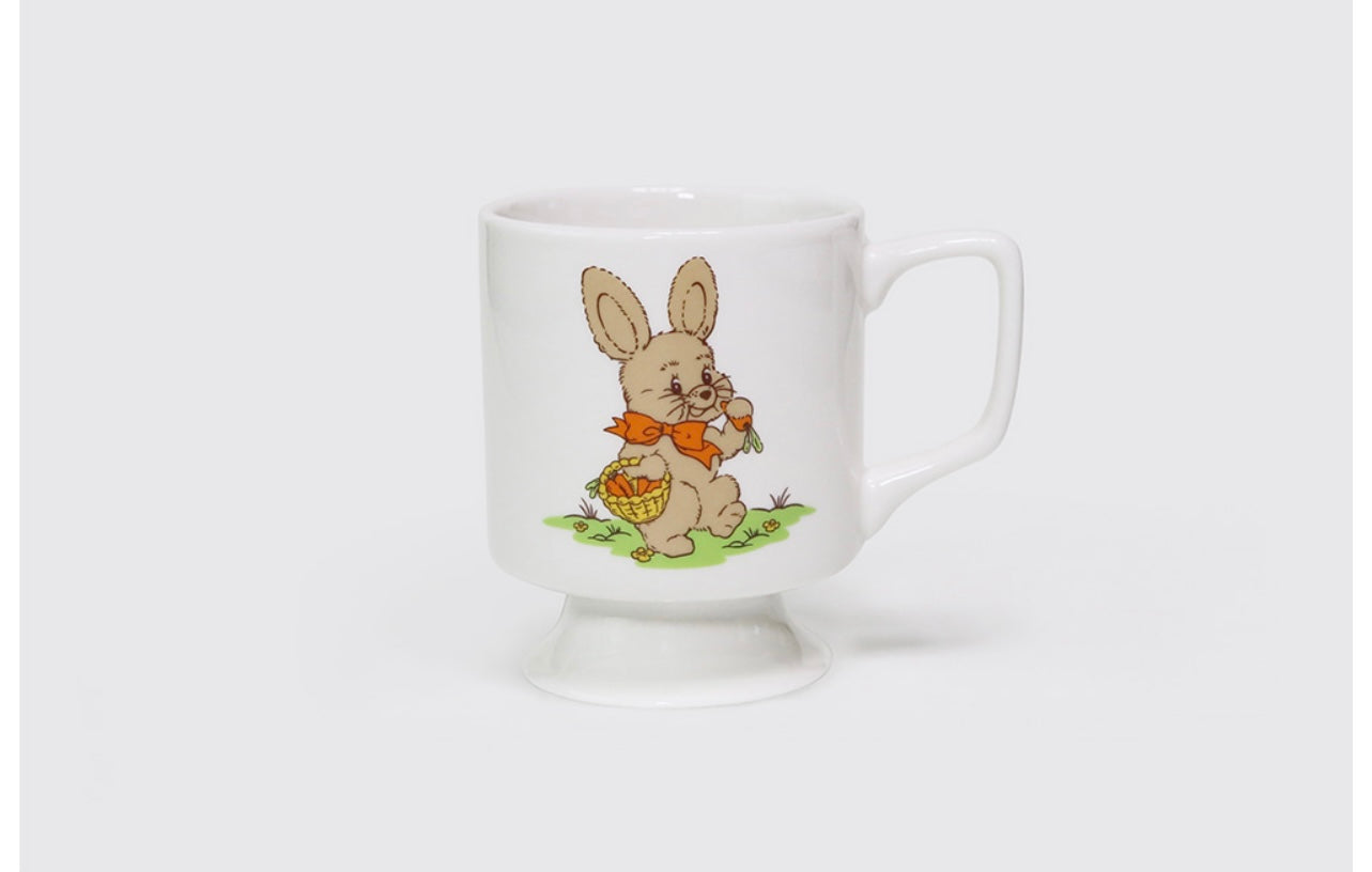 Footed Mug Cup Carrot Day