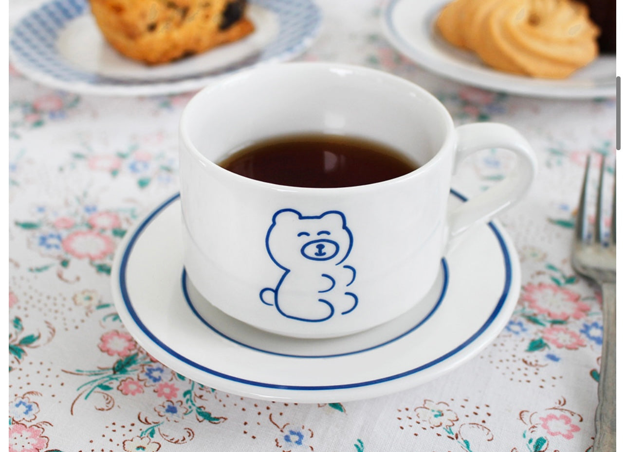 Teddy And Lucy Cup And Saucer Line