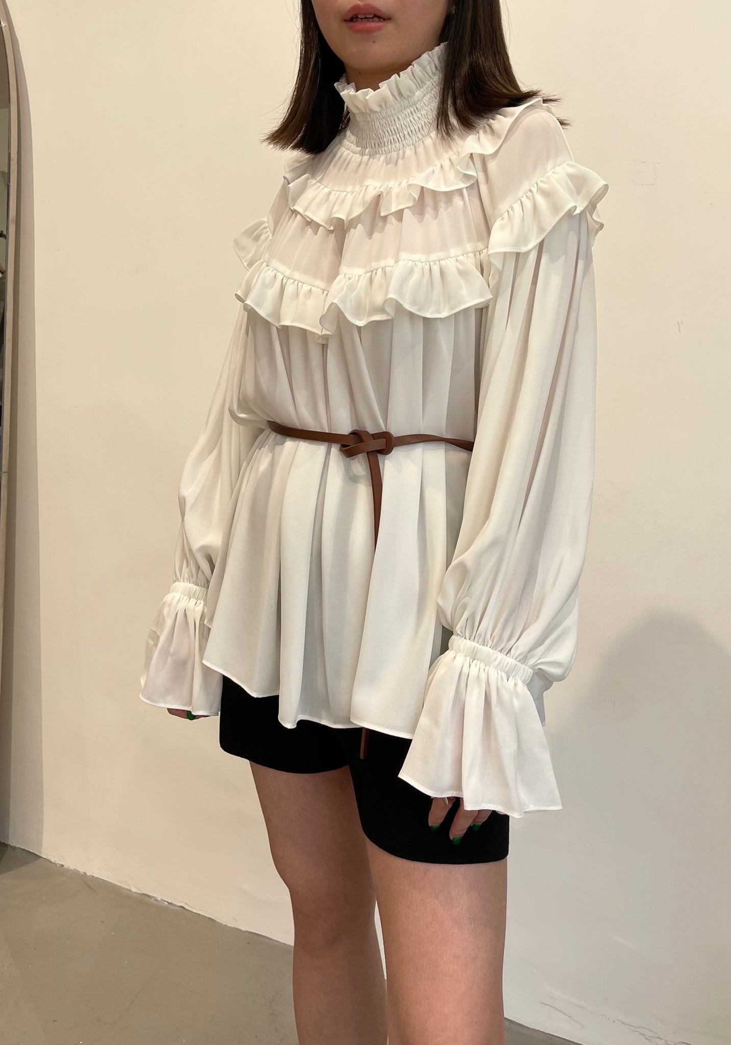 Deluxe Dripping Chiffon Blouse