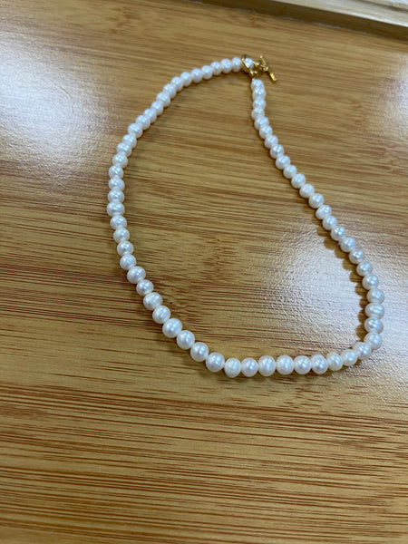 Delicate Daily Fresh Water Pearl Necklace