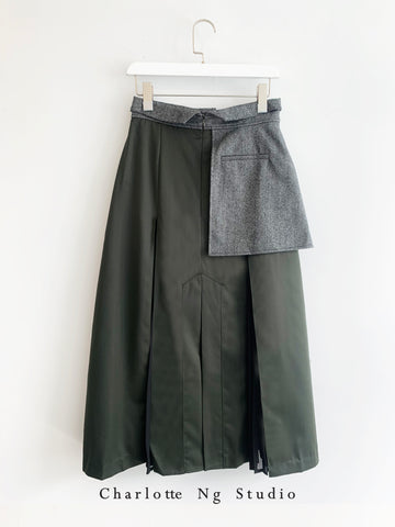 Well-Protect Pleating Skirt