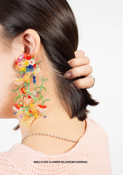 Delicate Flower Blossom Earring