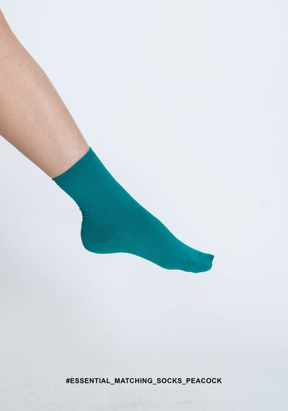 Essential Matching Socks Peacock - whoami