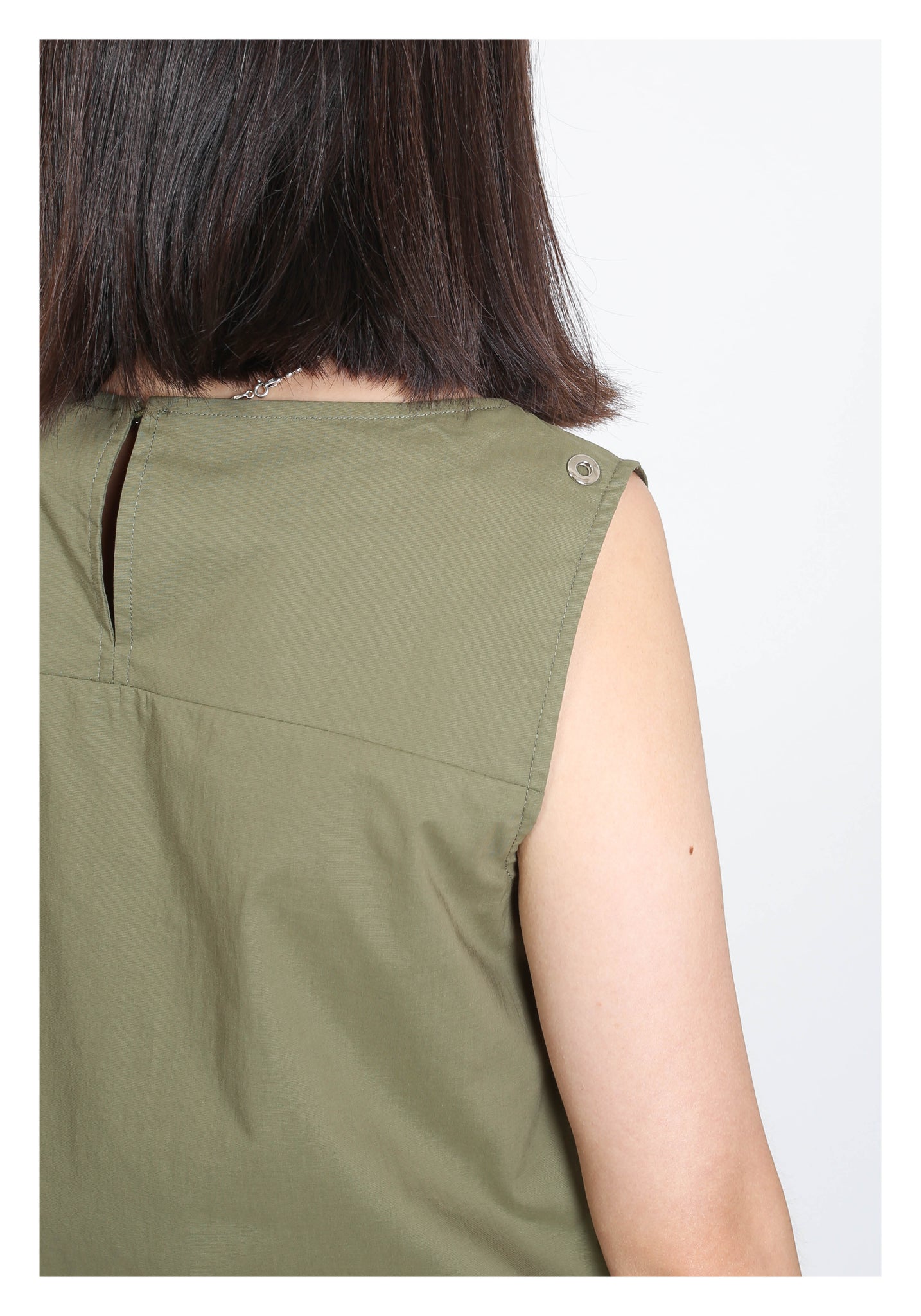 Essential Summer Vest Dark Green - whoami