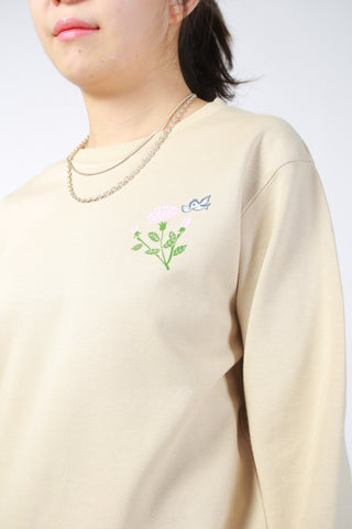 1537 Flower Aurore Sweater Beige