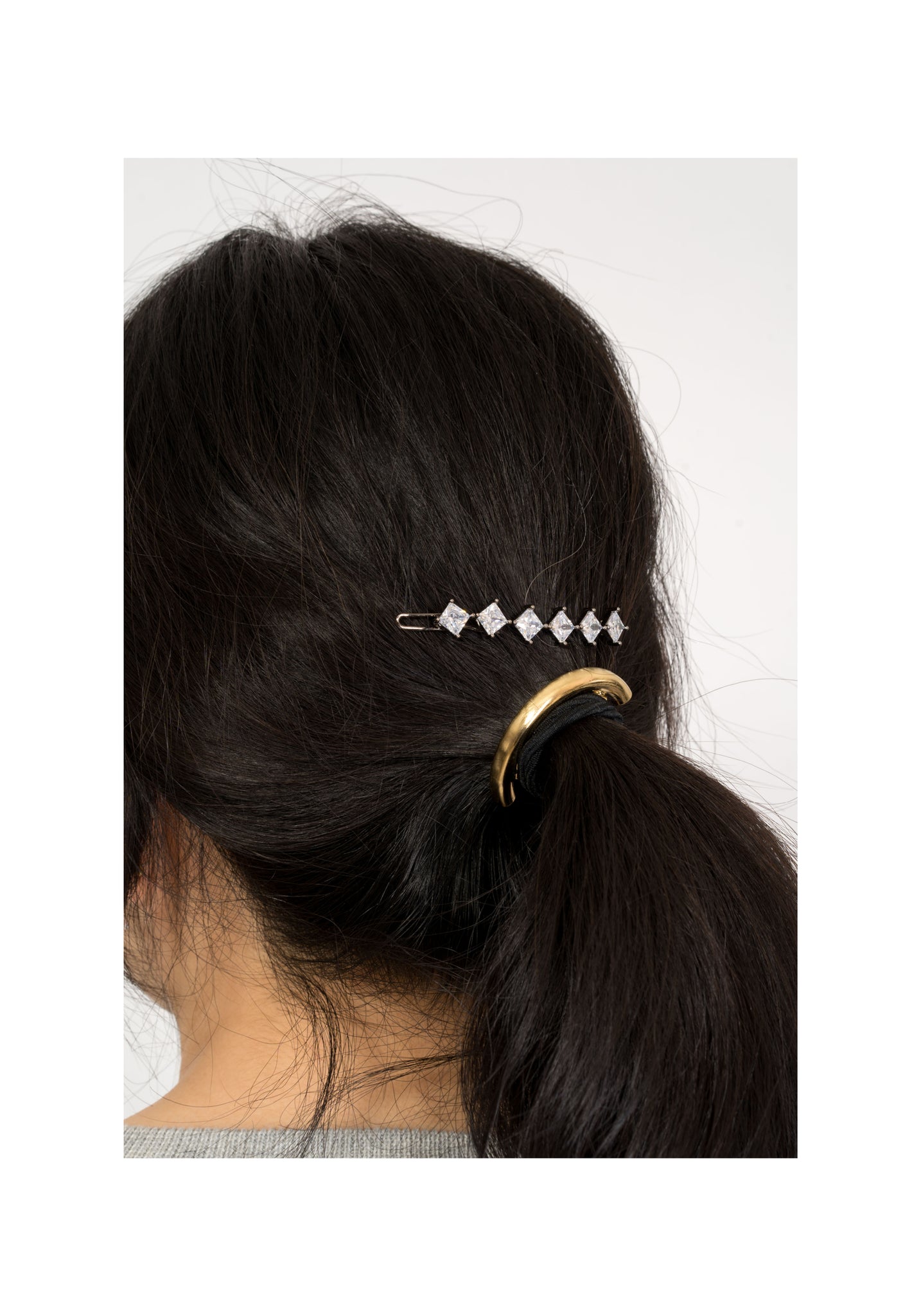 Curve Tube Hairband Gold - whoami