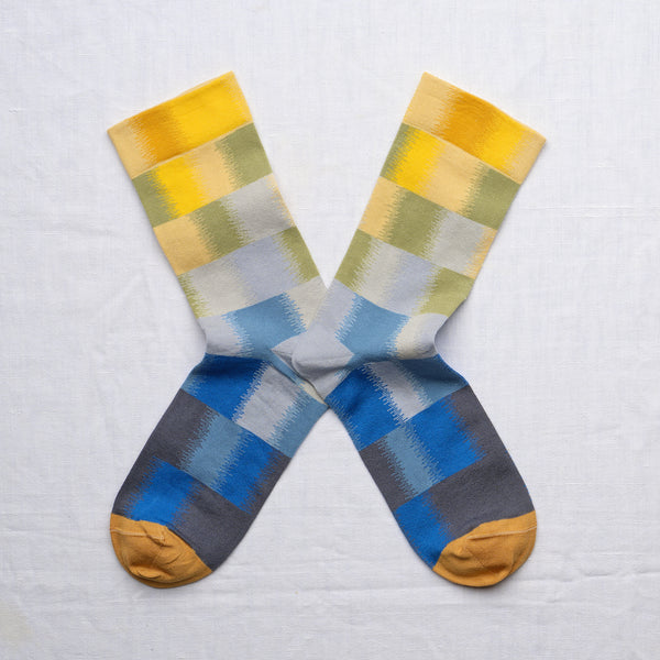 Lucioles Checker Socks Multico