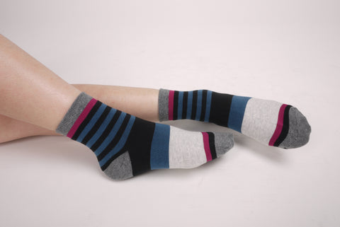 Gradient Stripe Socks - whoami