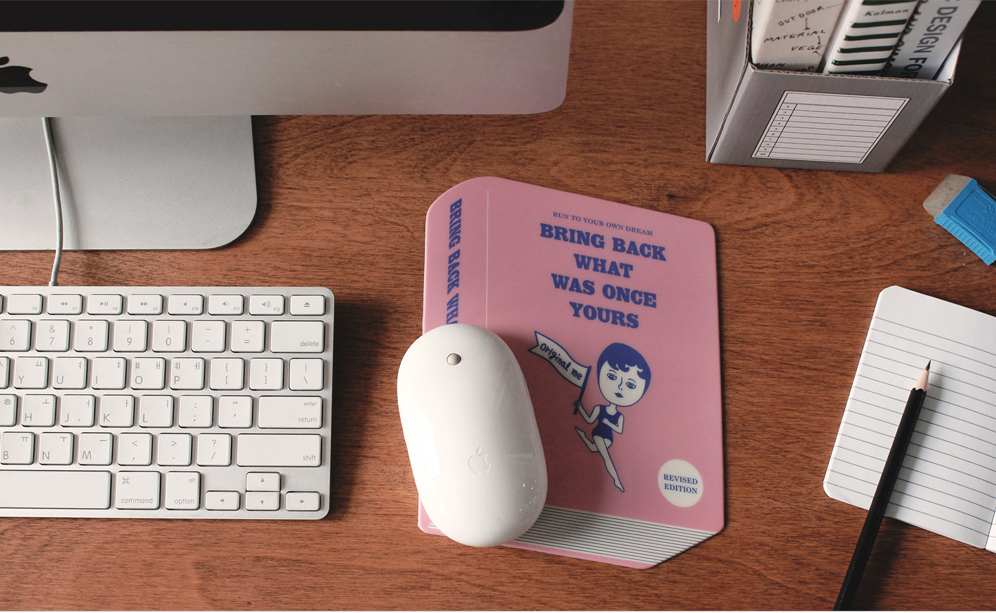 Book Mouse Pad Original Me - whoami
