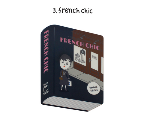 Book Mouse Pad French Chic - whoami