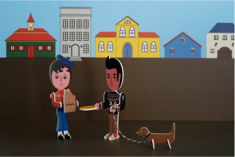 Paper Toy Pierre And Doggie - whoami