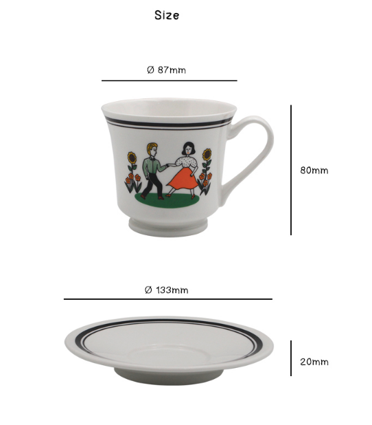 CUP AND SAUCER Walk Together - whoami
