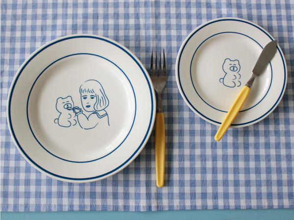 Teddy & Lucy Plate Line