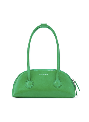 BESSETTE SHOULDER green crinkle
