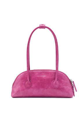 BESSETTE SHOULDER fuxia crinkle