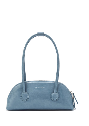 BESSETTE SHOULDER sky blue crinkle