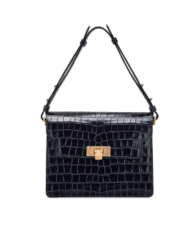 VINTAGE BRICK MATISSE navy blue croc mastisse