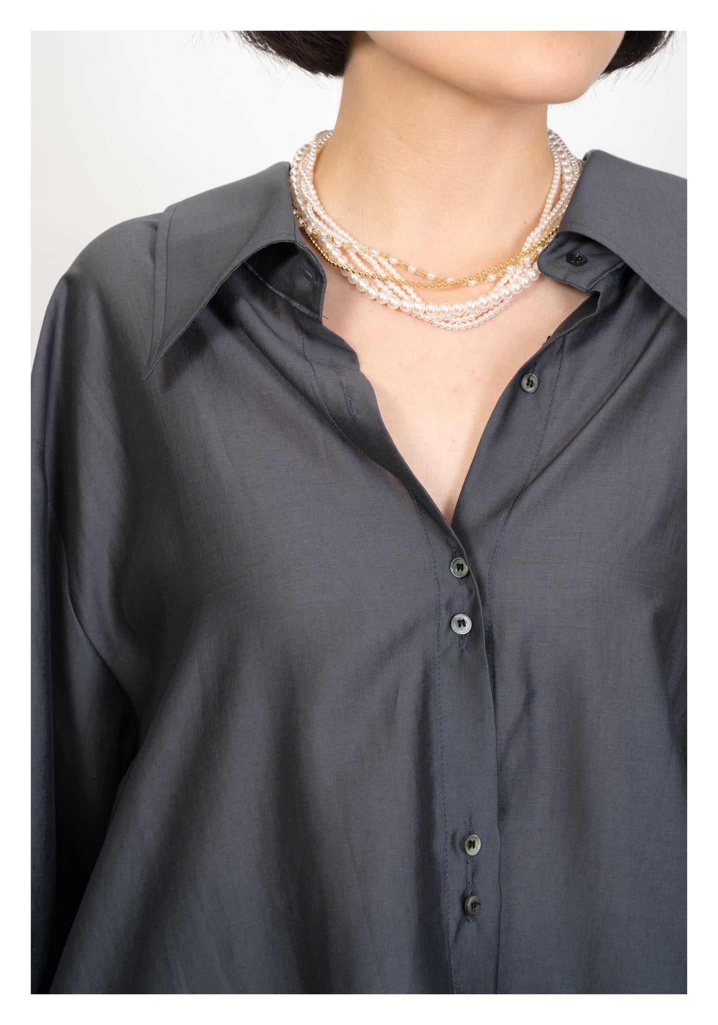 Mixed Faux Pearl Elegant Necklace - whoami