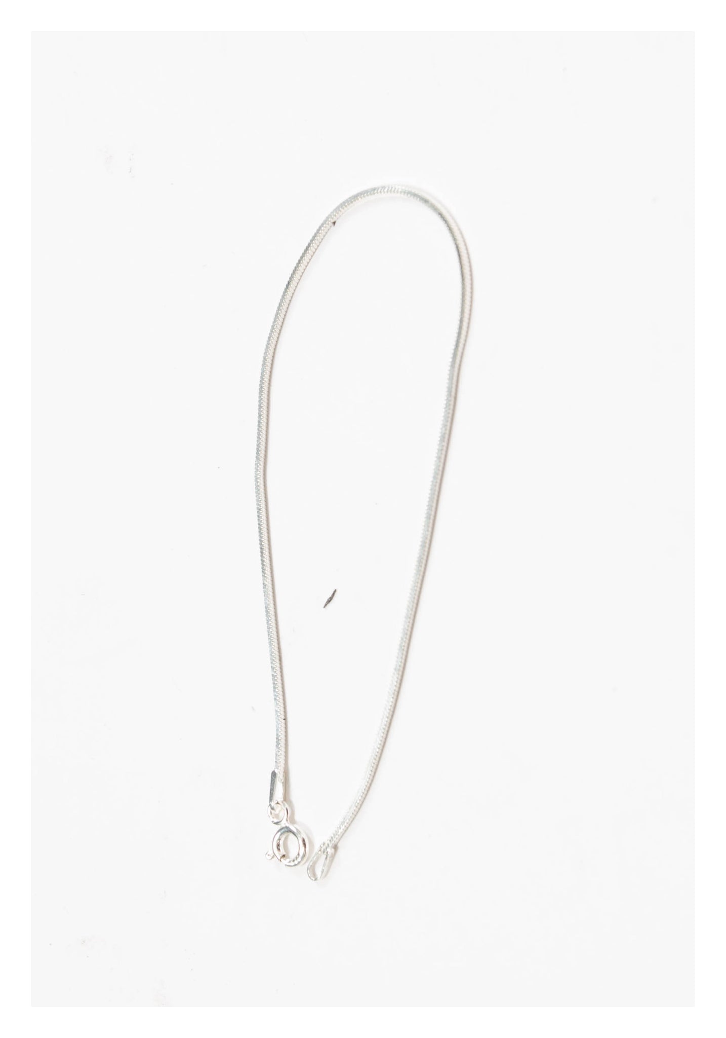 925 Silver Simple Thin Line Bracelet