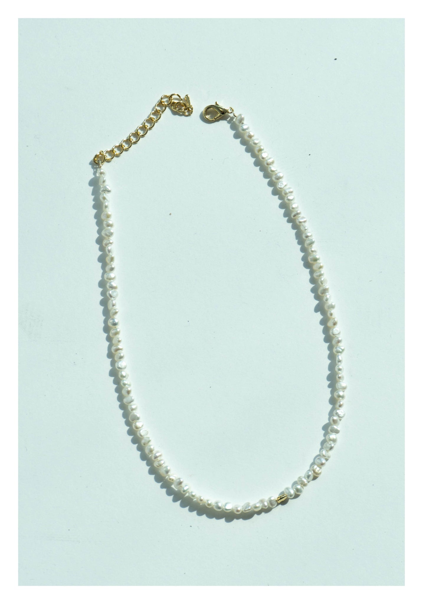 Tiny Fresh Water Pearl Necklace - whoami