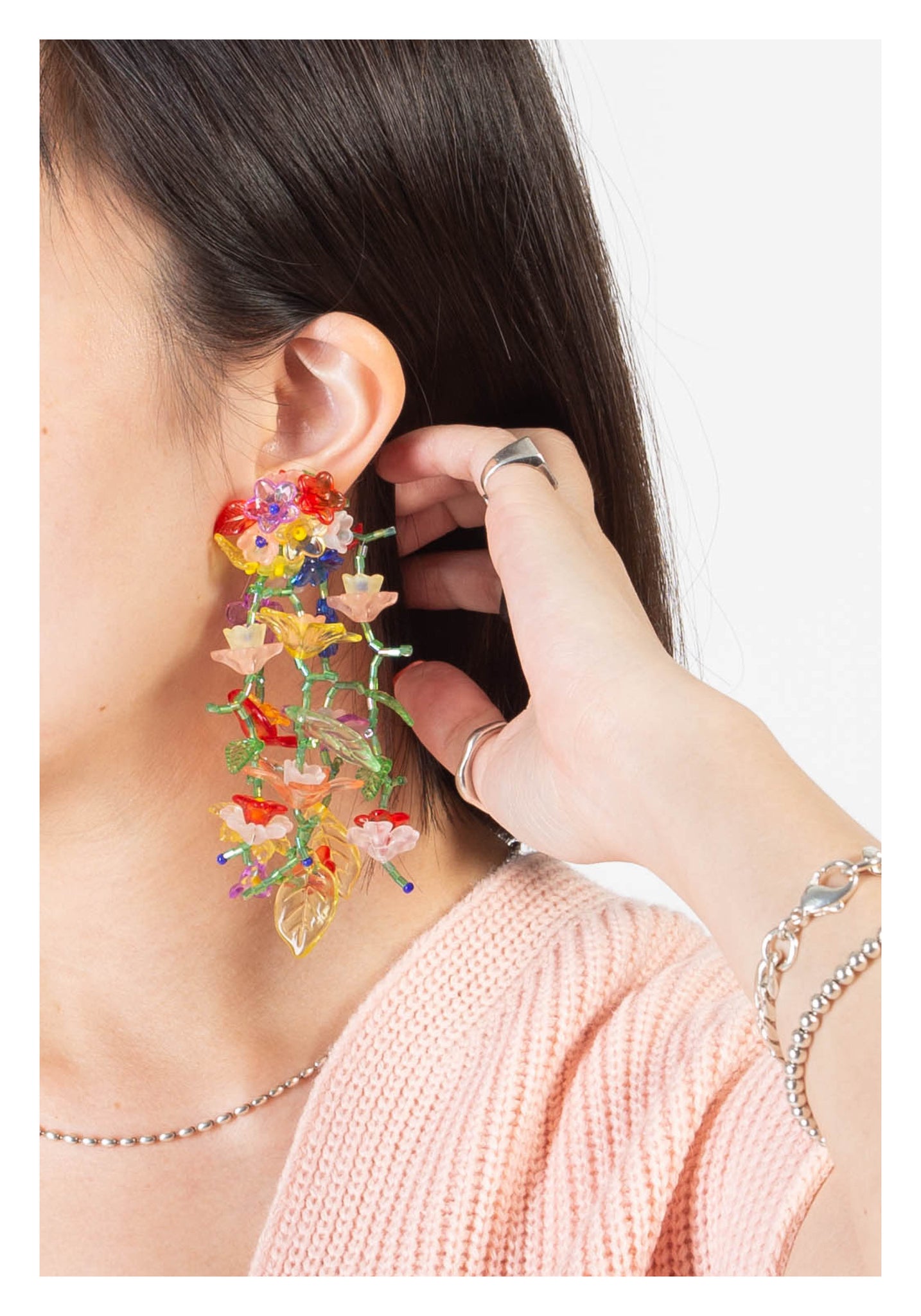 Delicate Flower Blossom Earring